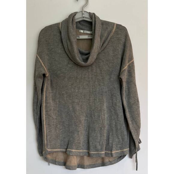 OST Women's Gray Drop Sleeve Cowl Neck Long Sleeved Top Size Medium - Picture 1 of 9
